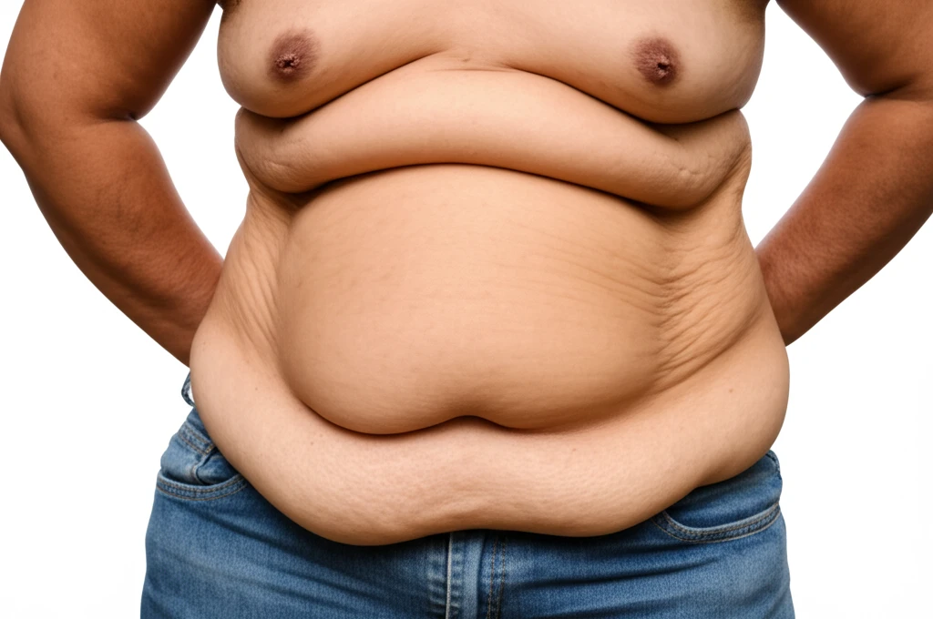 대량 체중 감량 후 처진 피부