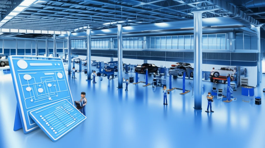 현대자동차 울산서비스센터 전경