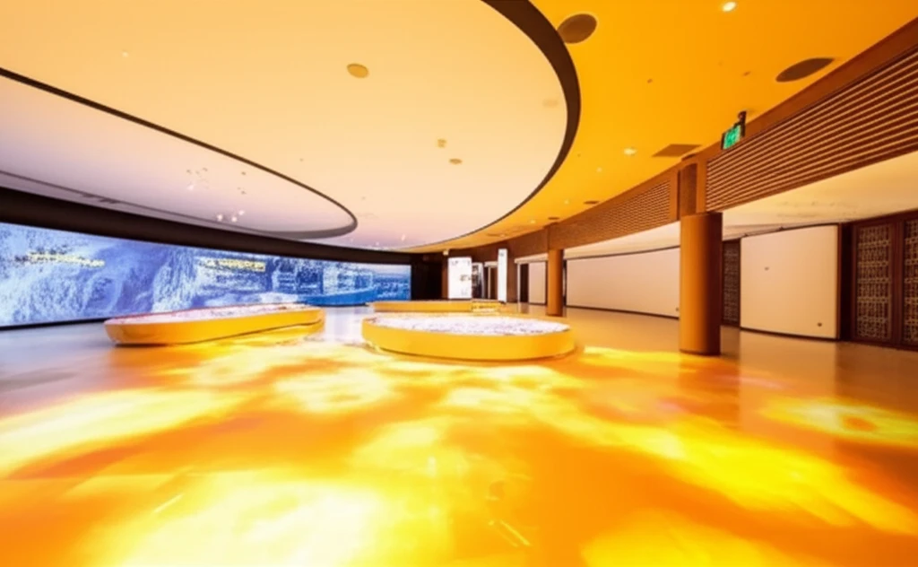 유교랜드 실내 전경