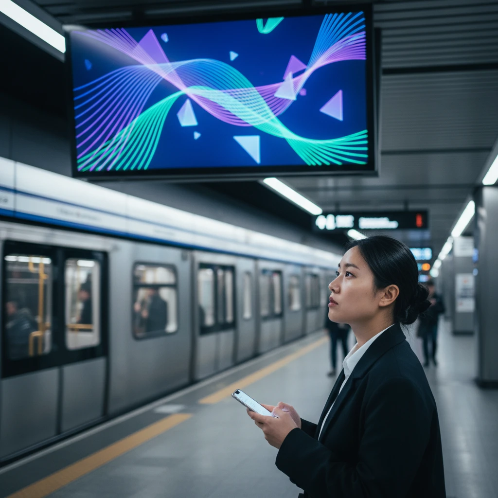 중앙역 승강장 안내 정보