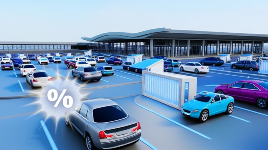 만종역 주차장 전경